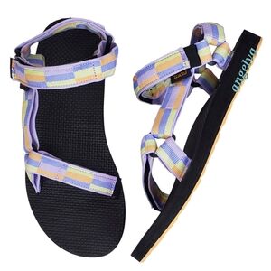 New Teva original universal sandals retro block lavender strappy outdoor boho
